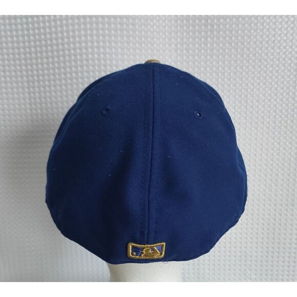 Authentic MLB Kansas City Royals size 7 3/4 new era low profile hat with gold - Picture 4 of 5